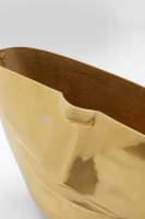 Vase Half Face Gold 46cm Vase Half Face Gold 46cm