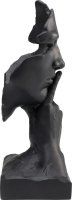 Deko Objekt Quiet Face Schwarz 31cm Deko Objekt Quiet Face Schwarz 31cm
