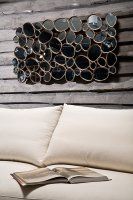 Vorschau: Spiegel Water Drops Copper 135x78 Vorschau: Spiegel Water Drops Copper 135x78