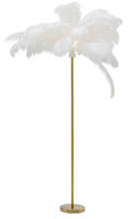 Stehleuchte Feather Palm Weiß 165cm Stehleuchte Feather Palm Weiß 165cm