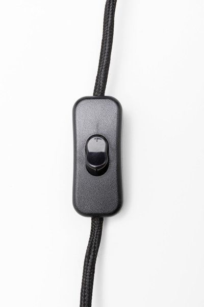 Tischleuchte Loungy Schwarz 38cm