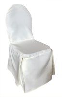 Vorschau: mit Stuhlhusse weiß Vorschau: mit Stuhlhusse weiß