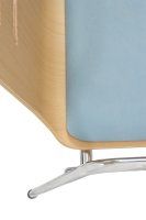 Vorschau: Konferenzstuhl Eruno-612 mit Sitzpolster, verchromtem Metallgestell, stapelbar Detailansicht Sitzfläche Vorschau: Konferenzstuhl Eruno-612 mit Sitzpolster, verchromtem Metallgestell, stapelbar Detailansicht Sitzfläche