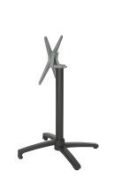 Vorschau: Tischgestell mit Kippvorrichtung für die Gastronomie in Anthrazit - Seitenansicht Vorschau: Tischgestell mit Kippvorrichtung für die Gastronomie in Anthrazit - Seitenansicht