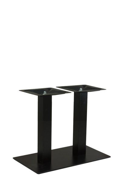 Tischgestell aus Metall mit zwei Säulen - Marino-TGF-C-407 mit Tischplatte