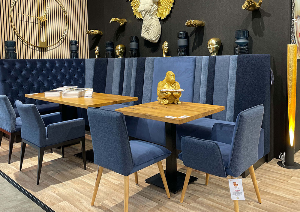 Showroom mit Raum nach vorne