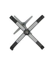 Vorschau: Tischgestell mit Kippvorrichtung für die Gastronomie in Anthrazit - Untenansicht mit herausnehmbaren Gewichtseinsätzen für mehr Stabilität Vorschau: Tischgestell mit Kippvorrichtung für die Gastronomie in Anthrazit - Untenansicht mit herausnehmbaren Gewichtseinsätzen für mehr Stabilität