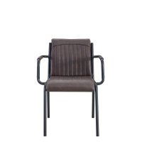 Vorschau: Armlehnenstuhl für Gastronomie Montacarlo-brown mit gepolstertem Sitz, Rückenlehne und Armlehnen in Braun Vorschau: Armlehnenstuhl für Gastronomie Montacarlo-brown mit gepolstertem Sitz, Rückenlehne und Armlehnen in Braun