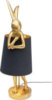 Tischleuchte Animal Rabbit Gold/Schwarz 68cm Tischleuchte Animal Rabbit Gold/Schwarz 68cm