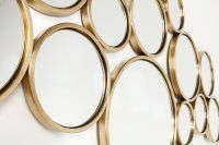 Vorschau: Spiegel Bubbles Brass 138x93cm Vorschau: Spiegel Bubbles Brass 138x93cm