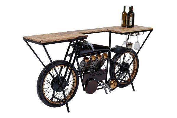 Konsole Motorbike Schwarz