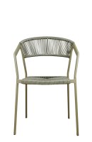 Sponto-X Green Outdoorstuhl in schräger Frontansicht – modern, stapelbar, UV-beständig für Gastronomie Sponto-X Green Outdoorstuhl in schräger Frontansicht – modern, stapelbar, UV-beständig für Gastronomie