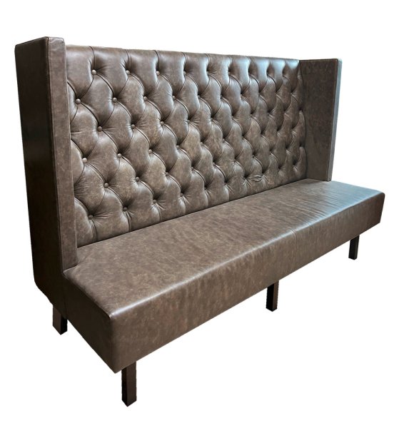 Bank Sondermodell Leder Used Brown