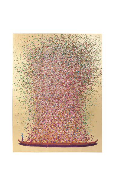 Bild Touched Flower Boat Gold