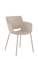 Outdoorstuhl FOMA-F863 Light-Grey vorne Outdoorstuhl FOMA-F863 Light-Grey vorne