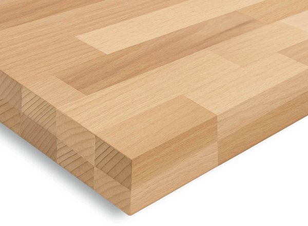 40mm Buche massiv Tischplatte STV
