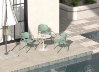 Vorschau: Kunststoffstuhl FOMA-1800 Cold Blue Vorschau: Kunststoffstuhl FOMA-1800 Cold Blue