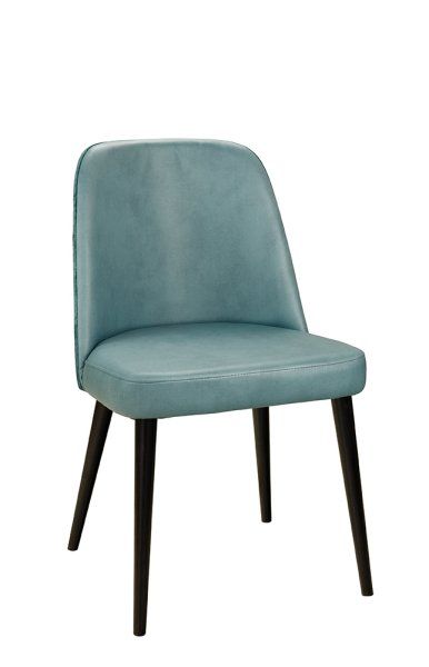 Polsterstuhl Gastronomie Sona, Beizton: Wenge | Bezug: Sitz Gavin-24 | Rücken außen: Fogo-2_Vorderansicht1