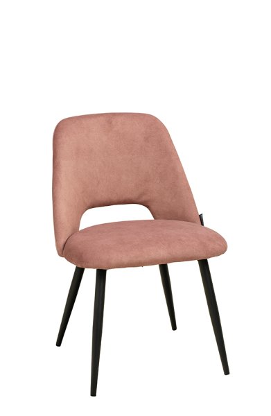 Polsterstuhl Gastronomie Uson-Cloud mit Polsterung, offenem Rücken und Metall-Gestell