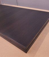 Melaminharz-Tischplatte 25mm 90x45cm Wenge - Sonderposten Melaminharz-Tischplatte 25mm 90x45cm Wenge - Sonderposten