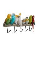 Vorschau: Wandgarderobe Exotic Birds Vorschau: Wandgarderobe Exotic Birds