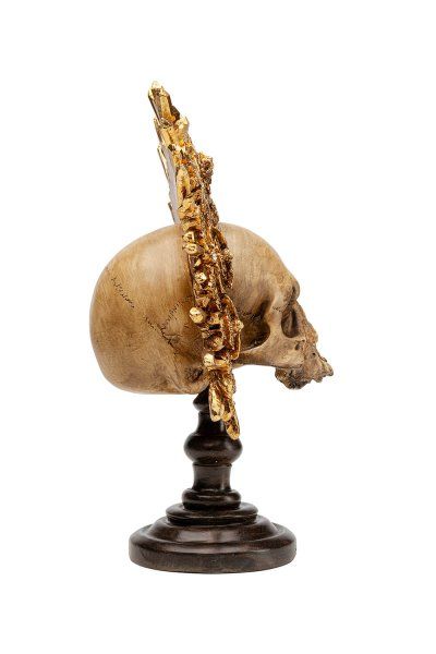 Deko Objekt King Skull 42cm