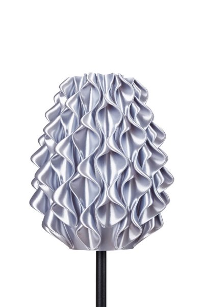 Majah-Silbergrau Outdoor Tischleuchte