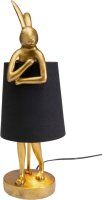 Tischleuchte Animal Rabbit Gold/Schwarz 50cm Tischleuchte Animal Rabbit Gold/Schwarz 50cm