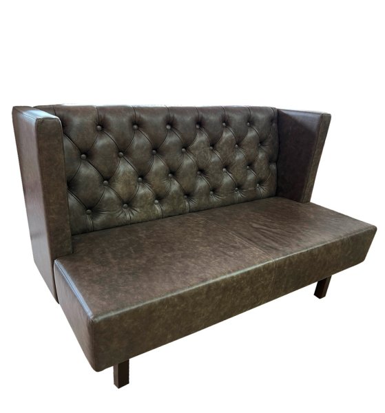 Bank Sondermodell Leder Used Brown