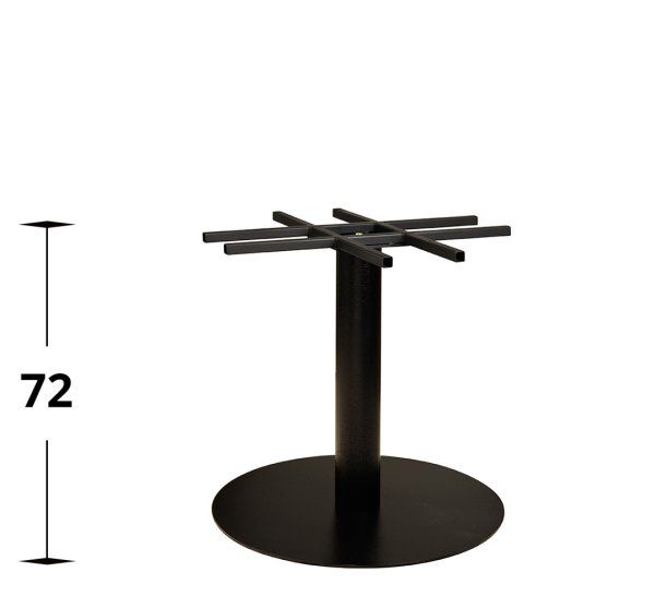 Tischgestell aus Metall für die Gastronomie - Marino-TGF-740 mit Höhenmaß 72 cm