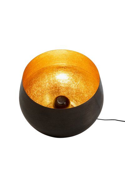 Bodenleuchte Apollon Smooth Schwarz Ø50cm