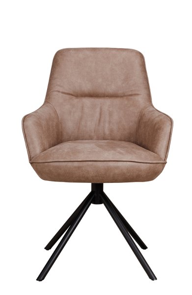 Restaurant-Polsterstuhl Eno-Arm frontal