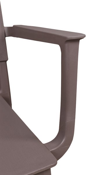 Kunststoffstuhl FOMA-1861 Taupe