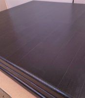 Massivholz-Tischplatte 30mm 70x70cm Wenge - Sonderposten Massivholz-Tischplatte 30mm 70x70cm Wenge - Sonderposten