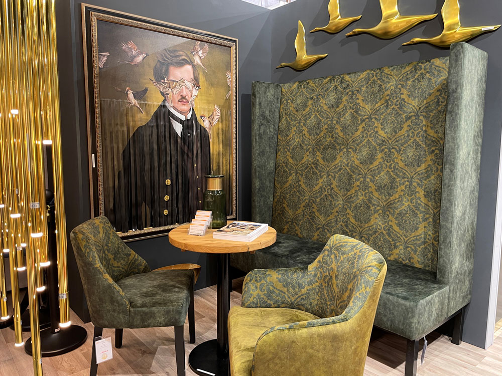 Showroom mit Raum nach vorne