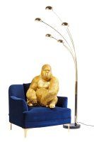 Deko Figur Monkey Gorilla Side XL Gold 76cm Deko Figur Monkey Gorilla Side XL Gold 76cm