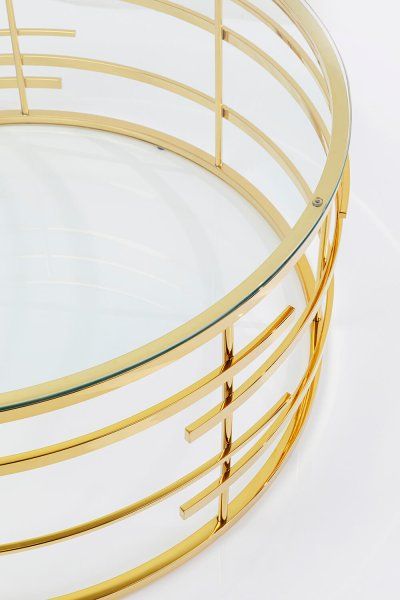 Couchtisch Jupiter Gold Ø100cm