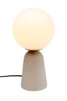 Tischleuchte Bollie Beige 33cm Tischleuchte Bollie Beige 33cm