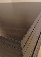 Melaminharz-Tischplatte 50mm 140x80cm Wenge - Sonderposten Melaminharz-Tischplatte 50mm 140x80cm Wenge - Sonderposten