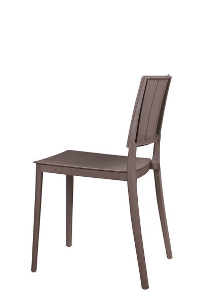 Kunststoffstuhl FOMA-1860 Taupe