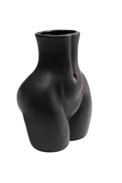 Vase Donna Schwarz 22cm
