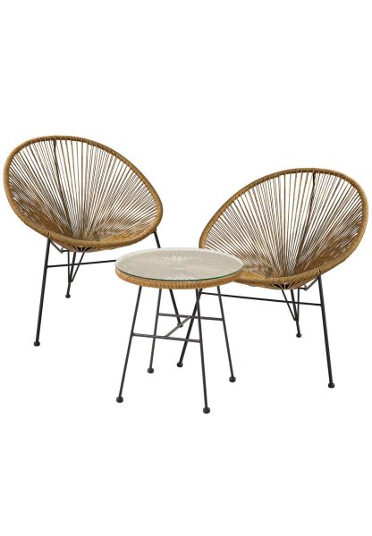 Outdoor-Set Acapola Natur