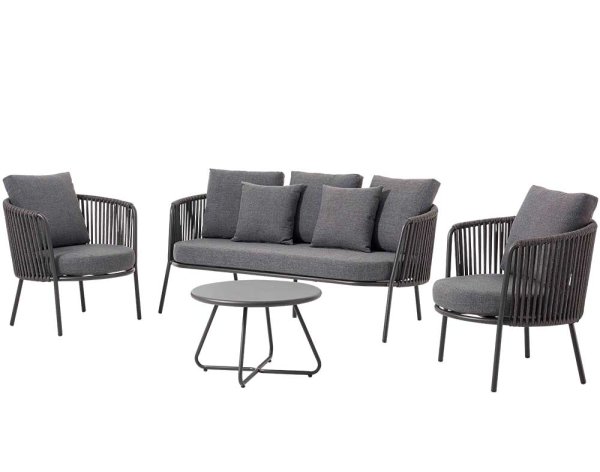 Kosma Lounge Set Dark Grey