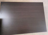 Tischplatte Melaminharz 50mm 140x100cm Wenge - Sonderposten Tischplatte Melaminharz 50mm 140x100cm Wenge - Sonderposten
