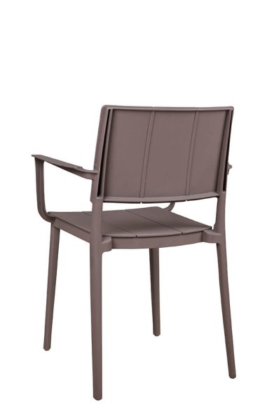 Kunststoffstuhl FOMA-1861 Taupe