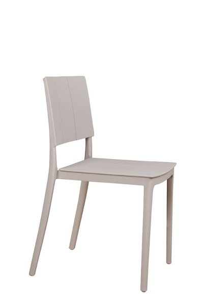 Kunststoffstuhl FOMA-1860 Light Grey