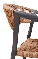 Vorschau: Detailansicht des Sponto-X Natur mit naturfarbenem Kunststoffgeflecht und anthrazitfarbenem Gestell Vorschau: Detailansicht des Sponto-X Natur mit naturfarbenem Kunststoffgeflecht und anthrazitfarbenem Gestell