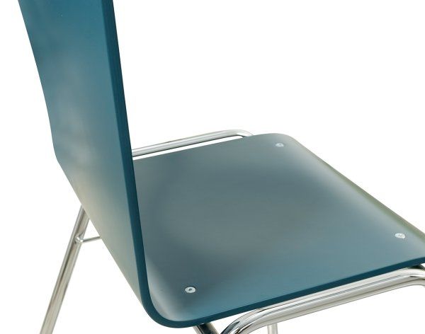 Konferenzstuhl Eruno-300 Buche natur, verchromtem Metallgestell, stapelbar Beizton: AZ3 (auf Anfrage) Detailansicht Sitzfläche