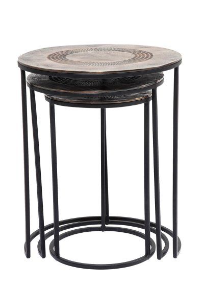 Beistelltisch Marrakesh Ø48cm (3/Set)