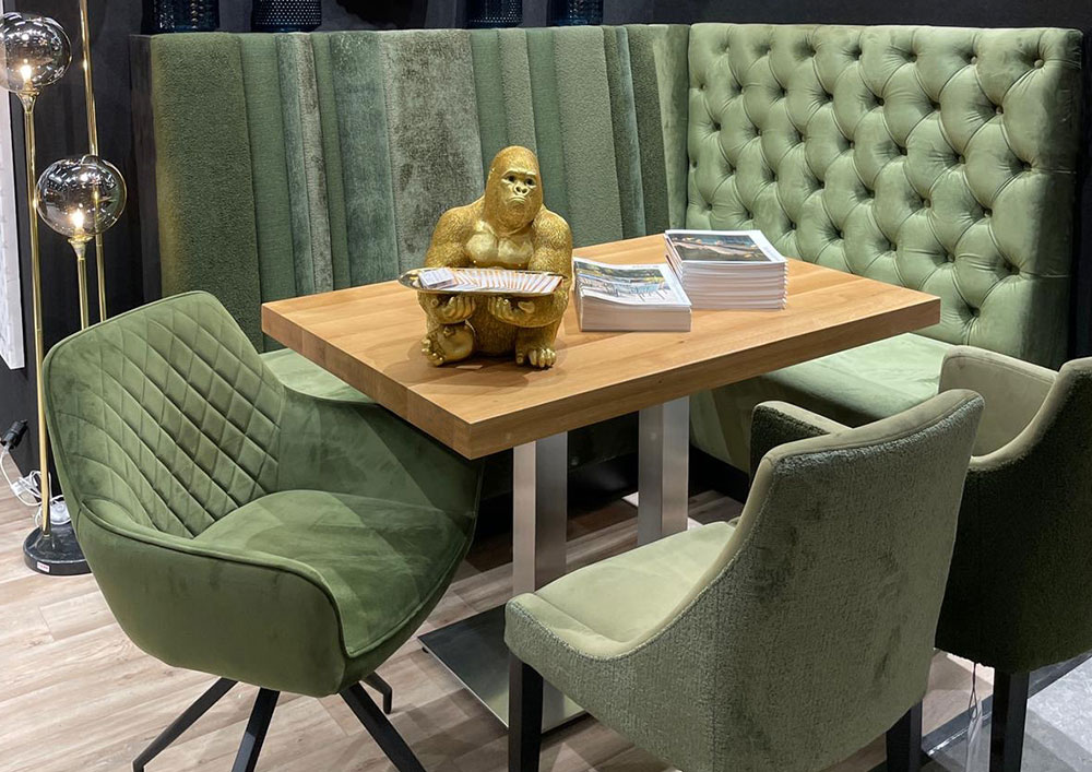 Showroom mit Raum nach vorne